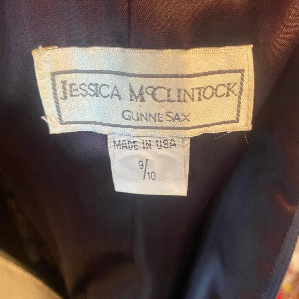 ❌sold❌VTG JESSICA MCCLINTOCK FOR GUNNE SAX PROM DRESS 90’s - Picture 6 of 7